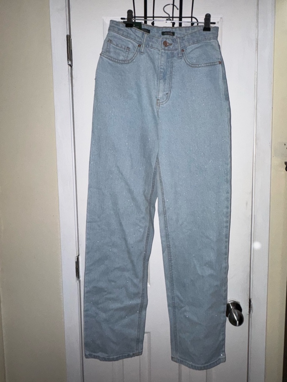 wild fable Light Blue Straight Leg High-Rise Jeans